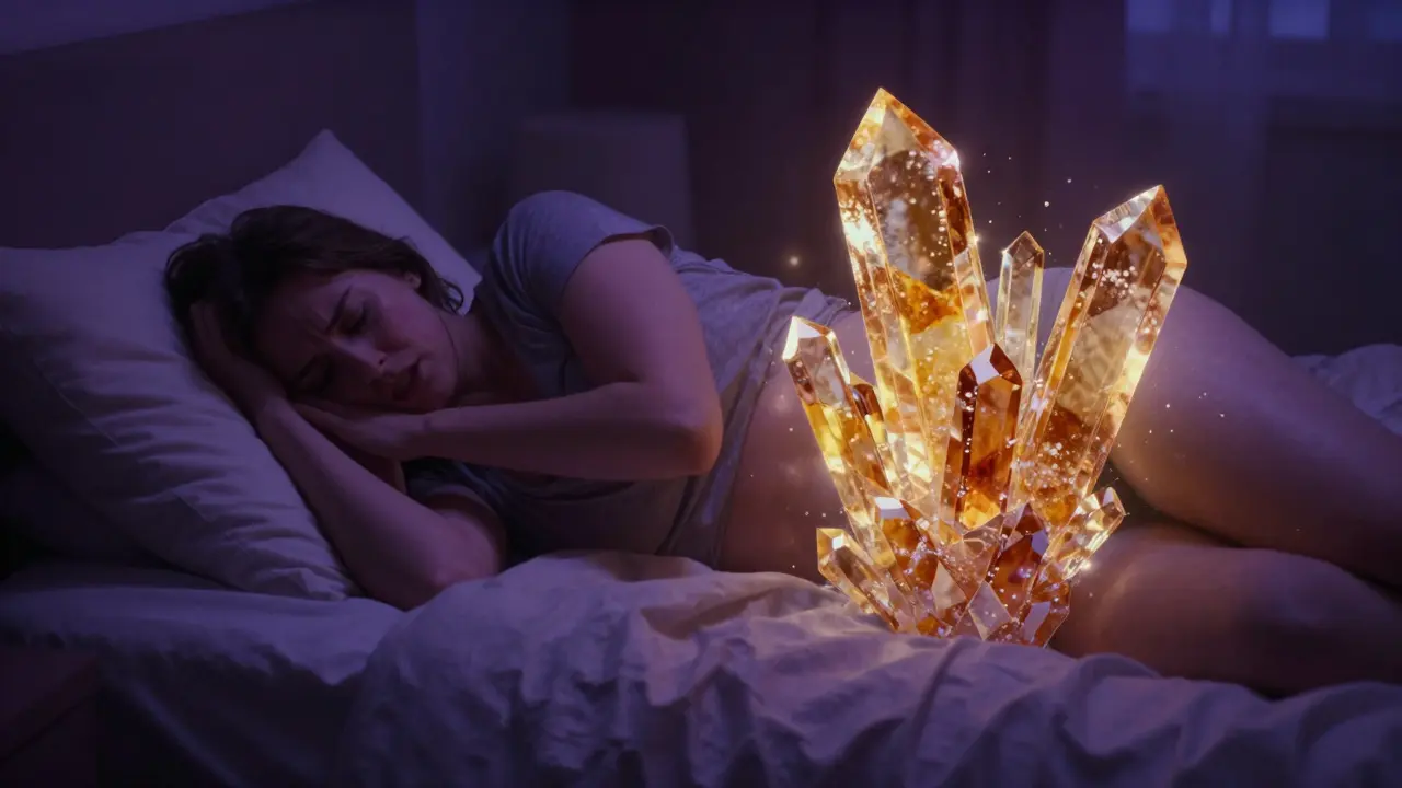 Konceptuální obraz znázornující vliv stresu a nedostatku spánku na tělo.