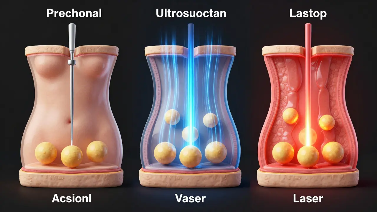 Srovnání technik liposukce: klasika, Vaser a laser